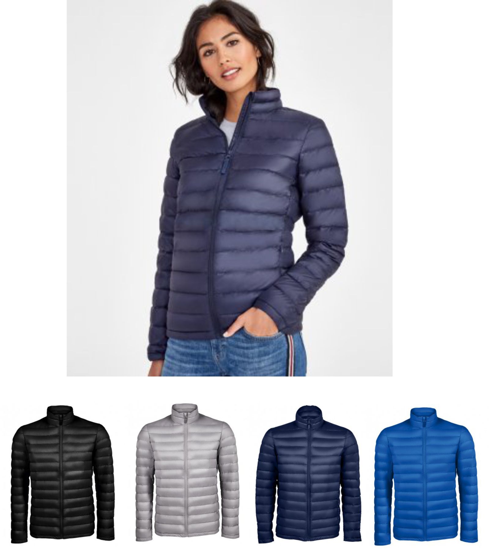 Sol's 02899 Ladies Wilson Lightweight Padded Jacket - Click Image to Close